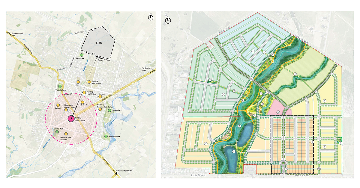 Reset Urban Awa Park Maewa subdivision planning