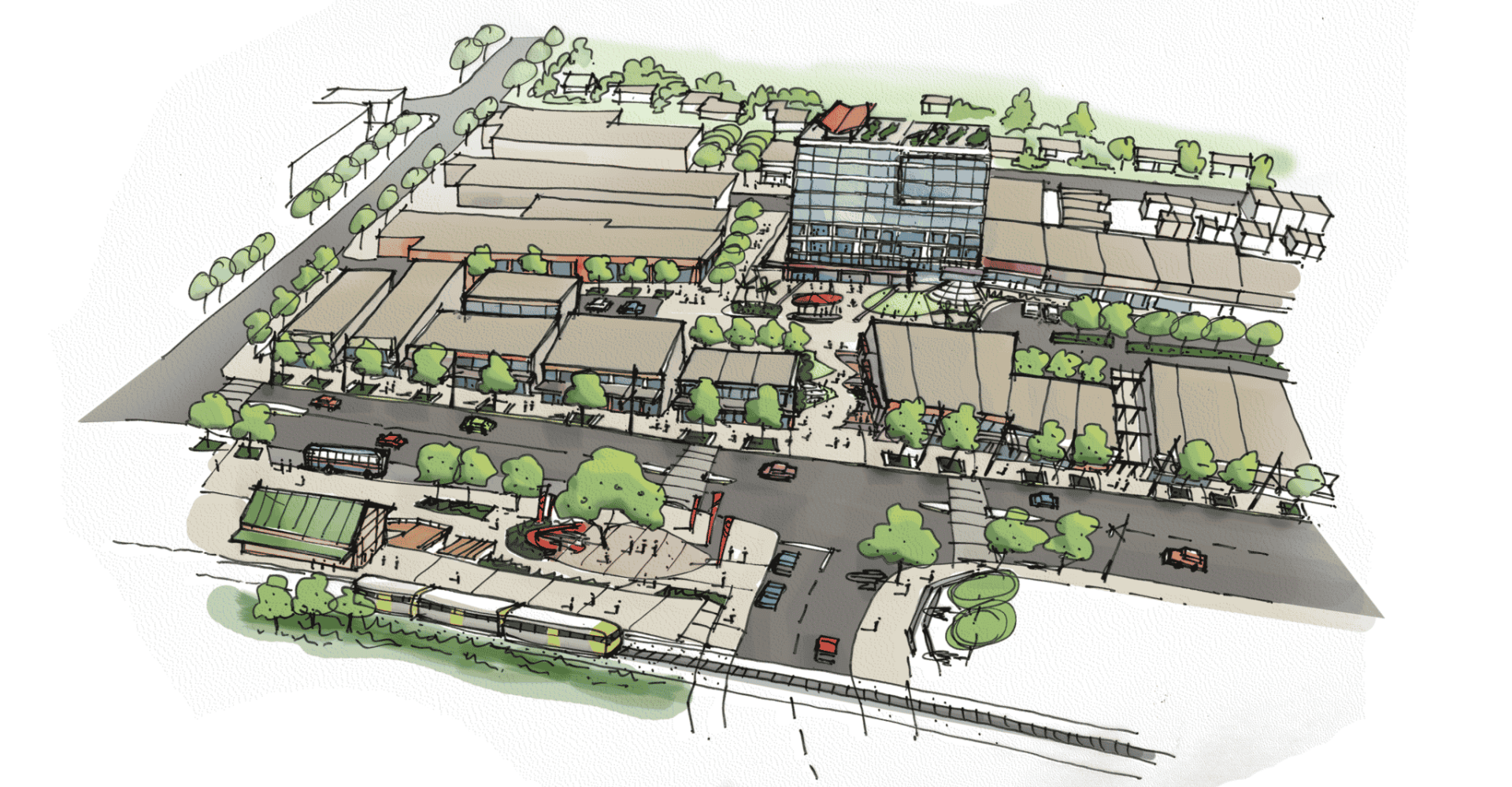 Glen Eden Town Centre Visualisation
