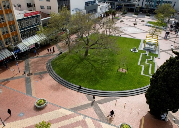 Hamilton City Heart Garden Place Aerial Shot 1 PORT