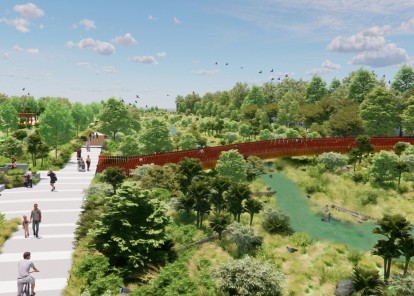 Rotokauri Greenway Reset Urban Design Image 0