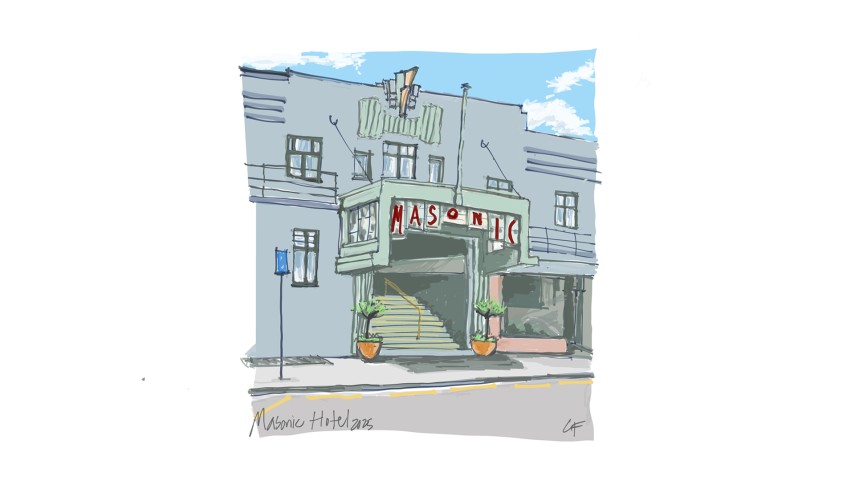Reset Urban Sketch Series Masonic Hotel