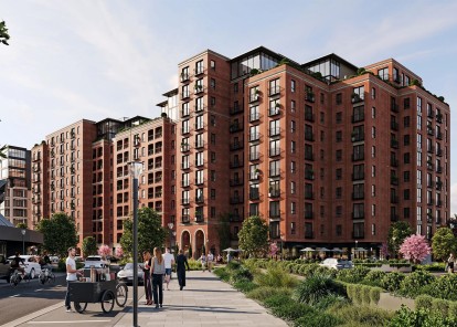 Reset Urban Stables building facade design