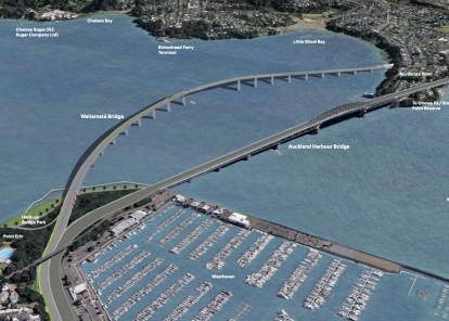 Waitemata Bridge Web
