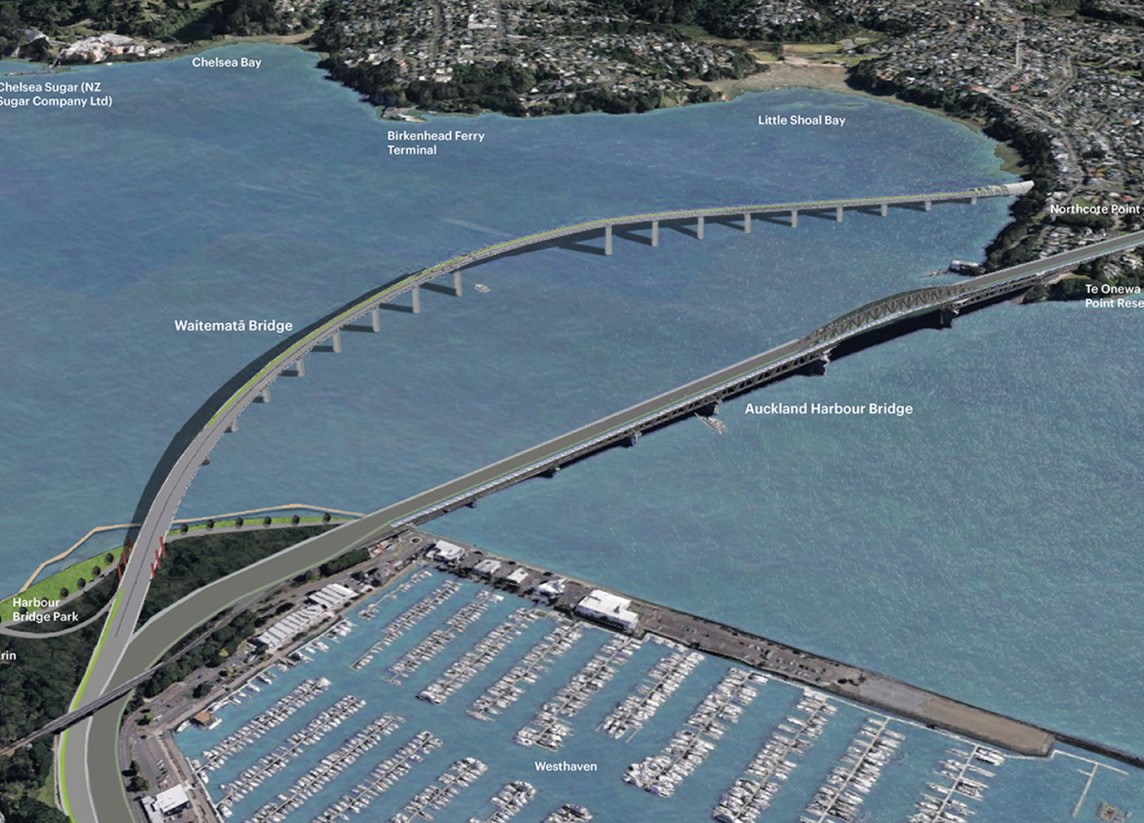 Reset Urban Waitematā Bridges plans 2