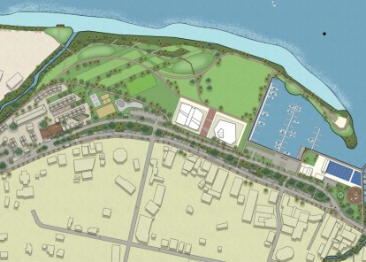 rendered plan scaled